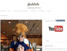 Tablet Screenshot of andibelle.com